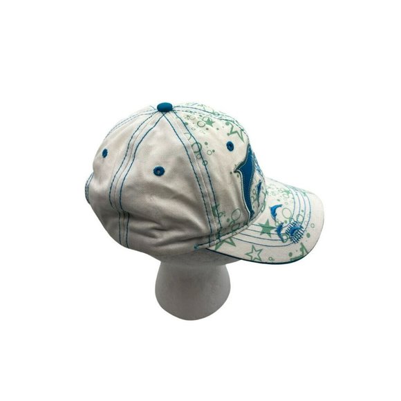 Seaworld parks and entertainment  Kid’s Strap back Adjustable dolphin hat Blue - Picture 4 of 7